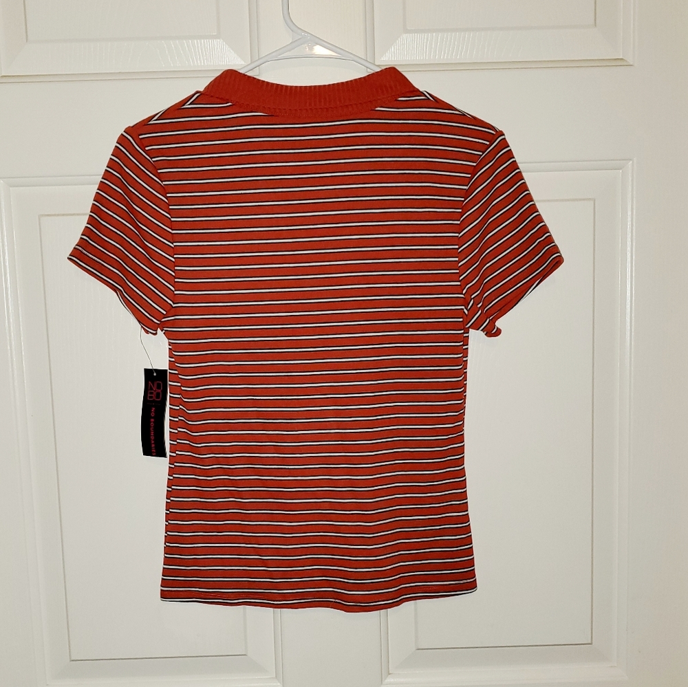 Collard Ribbed Shirt - Picture 2 of 4